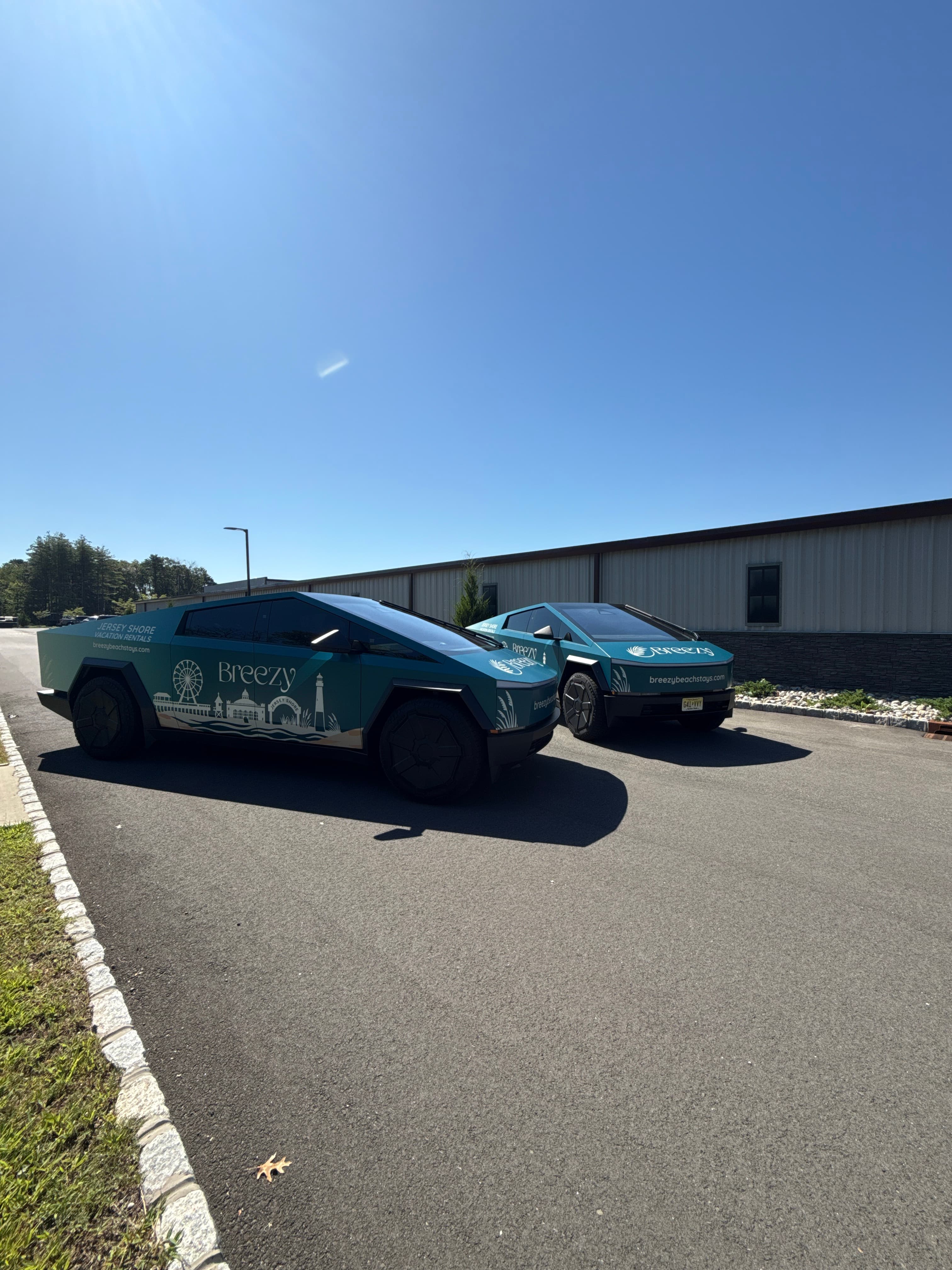 Fleet project vehicle branding