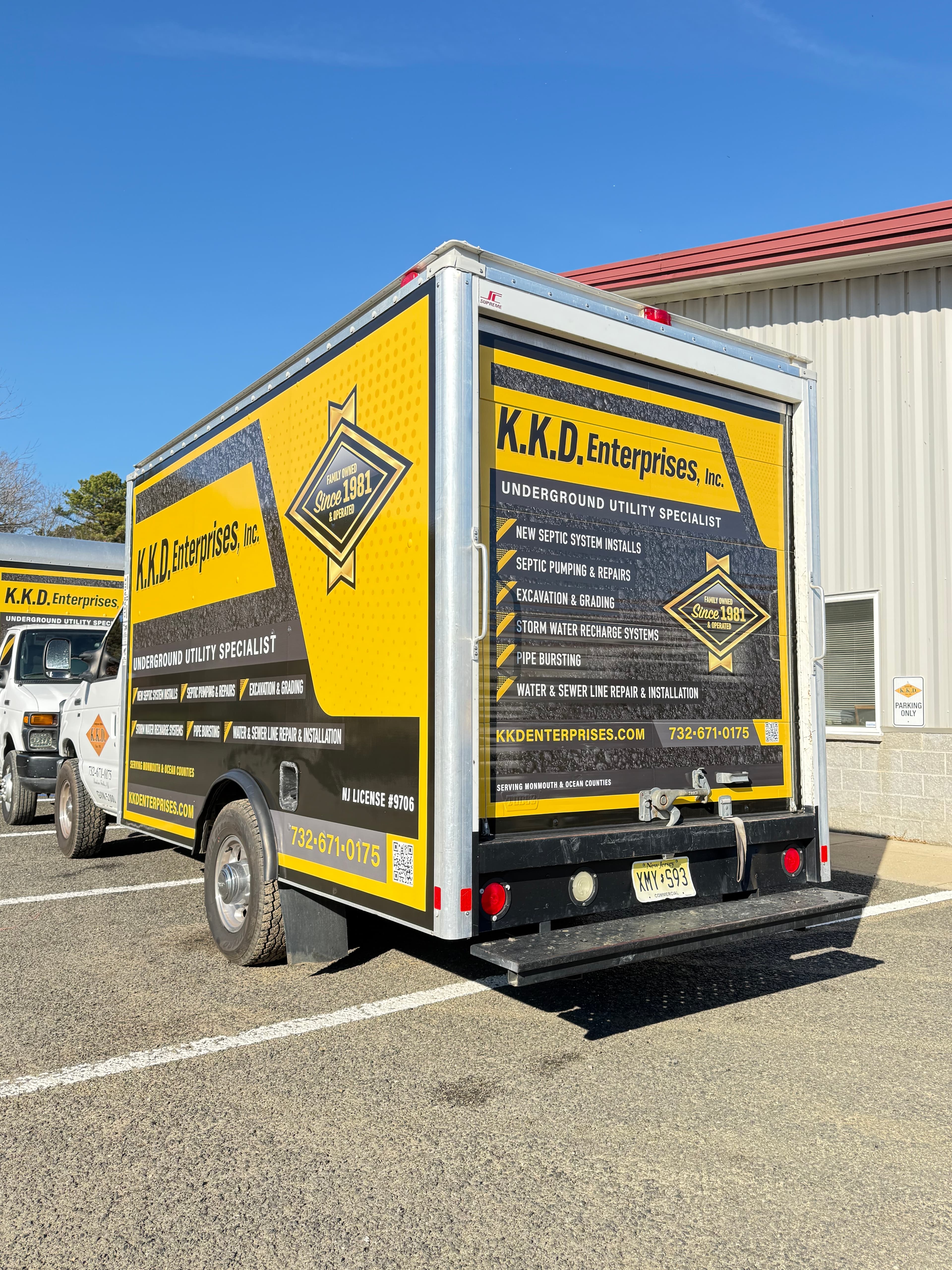 KKD Enterprises box truck wrap